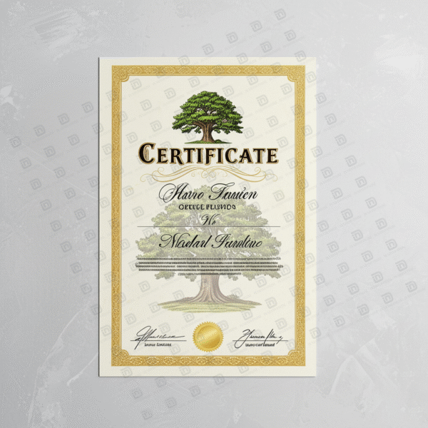 In Bằng Chứng Nhận In Certification Tại Thế Giới In Nhanh Online