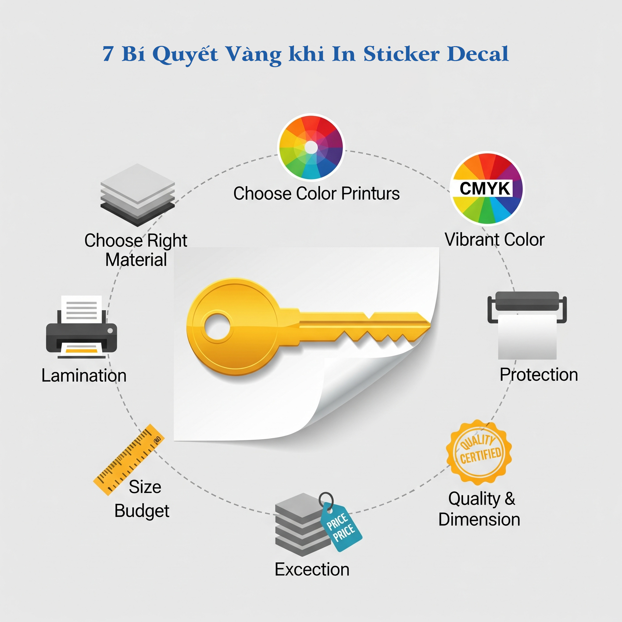7 Bí Quyết Vàng Trước Khi In Sticker Decal